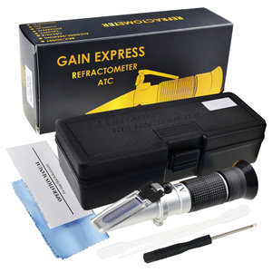 Réfractomètre automobile 3-en-1 – Testeur de point de congélation de liquide de refroidissement à trois échelles pour éthylène/propylène glycol et liquide de batterie - Product Image 6