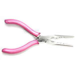 Alicates Profesionales de Acero Inoxidable Multiusos para Extensiones de Cabello, Herramienta para Aplicar y Remover Anillos Nano y Micro - Product Image 4