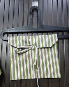 Green Striped Women's <b>Pajama</b> Set 100% Cotton Full Sleeve Casual Loose Fit Summer Woven Fabric Button Fly - Product Image 6