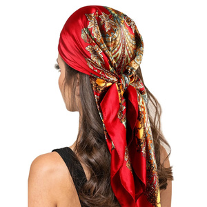 Bandanas en coton imprimées sur mesure, vente en gros, accessoires de mode pour hommes, femmes et usage extérieur - Product Image 3
