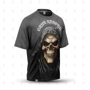 T-shirt en coton pour homme avec personnalisation de marque, tissu uni teint, manches courtes, commandes en gros acceptées, fabricant OEM - Product Image 4