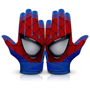 Gants de football américain pour jeunes et joueurs adultes, ajustement personnalisé, paume à haute adhérence, fourniture en gros OEM pour les détaillants - Product Image 4