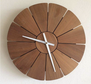 New Design Simple Style <b>Wall</b> <b>Clock</b> Home Goods <b>Wall</b> <b>Clock</b> <b>Decoration</b> and Wooden Round Shape <b>Wall</b> <b>Clock</b> for Living Room - Product Image 4