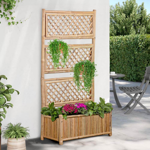 Cama de Jardín de Bambú Hecha a Mano al por Mayor con Enrejado para Plantas Trepadoras, Fabricada en Vietnam - Product Image 4