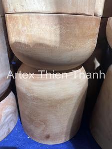 Sustainable Wooden <b>Stool</b> Natural Timber Seating Furniture Vietnam Handmade Wooden <b>Stool</b> Wholesale Furniture Supplier OEM ODM - Product Image 4