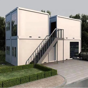 Estructura de Acero Galvanizado, Contenedor Desmontable de 30 Pies, 2 Dormitorios, Estilo Moderno de Mediados de Siglo, Expandible, para Oficina, Edificio o Apartamento - Product Image 3