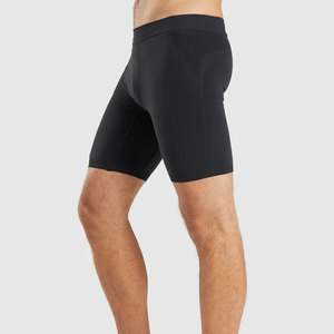 Shorts de sport OEM d'été décontractés pour l'entraînement musculaire, la course et la gym, couleur unie, respirants, séchage rapide, taille élastique - Product Image 6