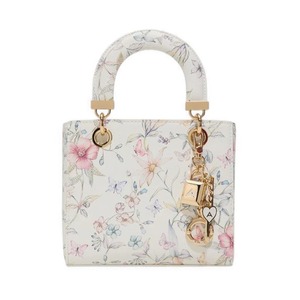 2026 New Women's PU Leather Handbag <b>Large</b> Capacity Multi-Function Custom Logo Shoulder Bag Chains Waterproof Portable Lichee - Product Image 1