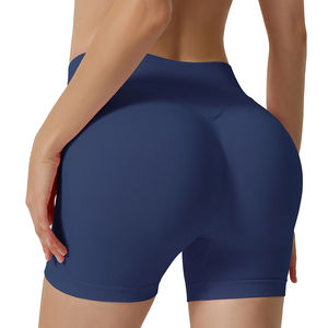 Shorts Reversibles con Efecto Levanta Glúteos para Mujer, 4.5 Pulgadas, Cintura Alta, Yoga, Deporte, Elásticos, Sin Costuras - Product Image 1