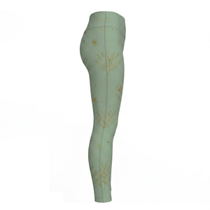 Leggings de compression pour femmes en gros, sur mesure, respirants, écologiques, séchage rapide, tissu nylon de haute qualité, service OEM - Product Image 2