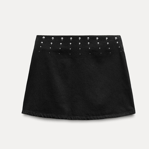 Fournisseur OEM en gros – Nouvelle jupe droite minimaliste en jean pour femme – Style classique à prix avantageux - Product Image 2