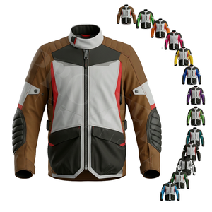 Breathable Durable Protective Motorcycle Apparel Jacket Stylish Riding Gear Corduroy Outdoor Textile Trendy Motorbike Jacket - Product Image 1