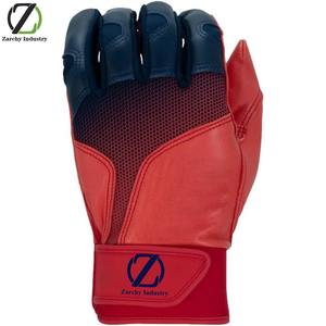 Gants de frappe de baseball pour hommes et femmes, paume en cuir véritable offrant une adhérence maximale - Product Image 5