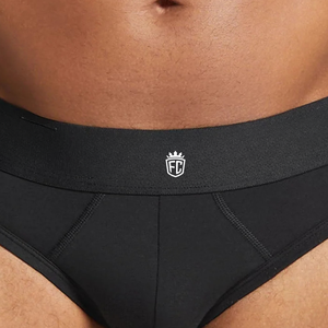 Sous-vêtements pour hommes, caleçons noirs respirants en coton extensible, soutien athlétique, doux, confortables, coupe classique, pour un usage quotidien - Product Image 4