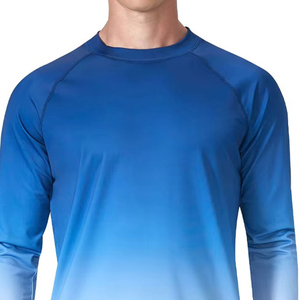 เสื้อแรชการ์ด / เสื้อแรชการ์ดแขนยาวสำหรับ MMA เสื้อแรชการ์ดผู้หญิง เสื้อแรชการ์ดแบบกำหนดเอง / เสื้อแรชการ์ดผู้ชาย เสื้อรัดกล้ามเนื้อ - Product Image 6