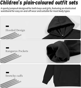 Conjunto Deportivo de Alta Calidad para Niños, Ropa de Entrenamiento Transpirable para Niños y Niñas, Ropa Deportiva Personalizable al por Mayor - Product Image 5