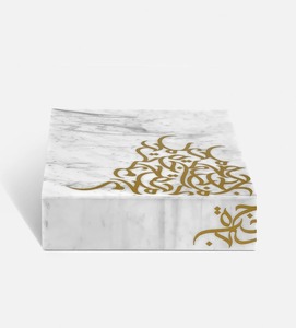 Boîte de rangement de cuisine classique en acrylique avec couvercle en bois et coquille de nacre naturelle, design décoratif haut de gamme - Product Image 3