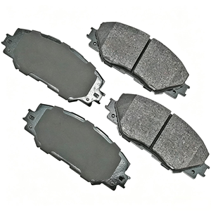 Plaquettes de frein à disque avant en céramique de qualité supérieure 04465-0K370 Pièces automobiles Système de freinage pour Toyota Hilux Revo Fortuner Factory - Product Image 2
