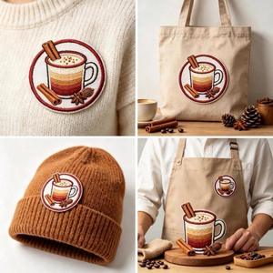 Patchs brodés ronds thermocollants ou à coudre pour vêtements, chapeaux, vestes, sacs à dos, casquettes - Vente en gros directe usine - Product Image 3