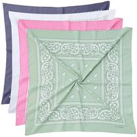 Bandana personnalisée en coton respirant à impression numérique simple face, style hip-hop unisexe, taille personnalisée, bandana décontracté