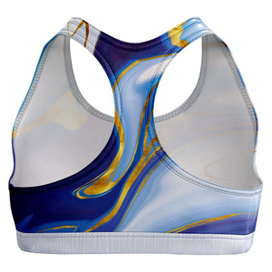 Soutien-gorge de sport sans couture pour femme, maintien élevé, avec logo frontal, bretelles réglables, tissu respirant pour le yoga - Nouvelle Arrivée, Meilleures Ventes - Product Image 3