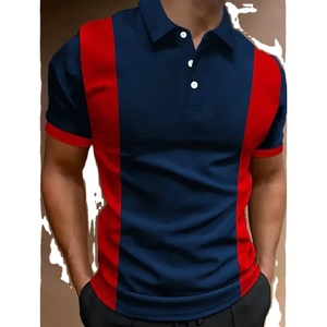 Homme avec col Tee Shirts Slim Fit Polo T Shirt pour hommes Orange Top No Logo Streetwear Cotton Clothing Chic Comfortable Basic - Product Image 2