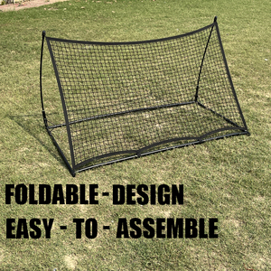 <b>Portable</b> Pop up Soccer Rebounder Trainer Spot Target Net 1.5x1M Foldable Waterproof Metal Durable Football Training Net - Product Image 4