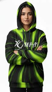 เสื้อฮู้ดดี้โอเวอร์ไซส์สไตล์คนเมือง พิมพ์ลายแบบ Sublimation ทั่วตัว สำหรับแบรนด์แฟชั่นไลฟ์สไตล์ลำลอง - Product Image 2