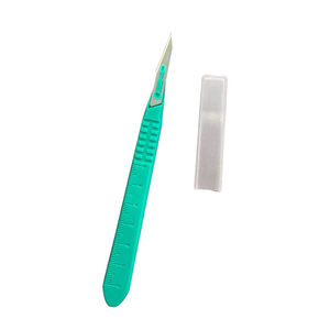 Scalpel chirurgical manuel jetable avec manche en plastique et lame en acier inoxydable de haute qualité par Surgiright Instrument - Product Image 6