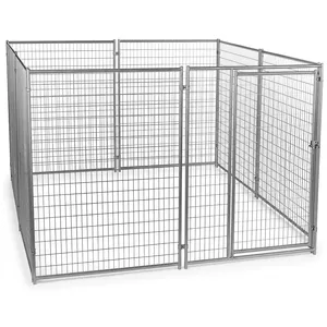 Recinto para Mascotas de Aleación de Aluminio, 6 Pies de Alto, Rectangular, Malla Metálica Galvanizada, Fácil de Montar, Moderno, para Exteriores - Product Image 4