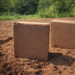 Bloc de cocopeat 5 kg pour projets agricoles, haute expansion, tourbe de coco en vrac, faible EC, faible humidité, 80L par KG, exportateur - Product Image 2