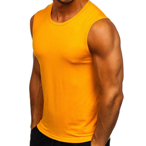 Oem custom tank top screen printing men gym tank private label apparel supply bulk order factory production - Product Image 4