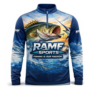 Chemise de pêche pour homme à manches longues, design professionnel, nouvelle collection, personnalisable, séchage rapide, polyester et élasthanne, UPF 50+ - Product Image 5