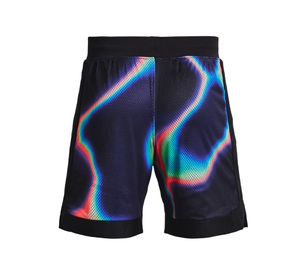 New Summer Casual Men's Solid Mesh Sublimation <b>Shorts</b> Basketball Swim Running Sports <b>Polyester</b> Breathable <b>Shorts</b> - Product Image 2