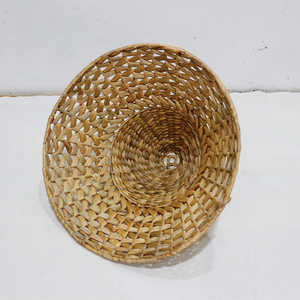 โคมไฟหวายน้ำดีไซน์ใหม่สำหรับโคมไฟห้อย - ของตกแต่งสไตล์โบโฮแบบสานธรรมชาติ - Product Image 4