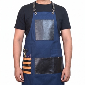 Tablier de travail pour la coupe de cheveux, pour barbiers, coiffeurs et stylistes, vêtements de protection professionnels pour salon - Product Image 1