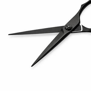 Juego de Tijeras Dobles Premium LEFTY en Negro Mate para Corte de Precisión, Diseño Ergonómico, Perfecto para Estilistas y Barberos Profesionales - Product Image 2