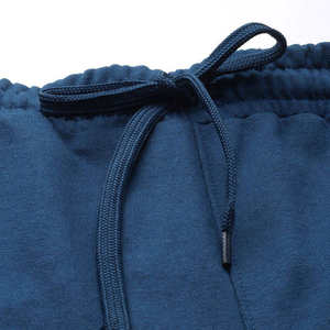 Ensemble short et t-shirt décontracté pour homme, col rond, tricoté, brodé, écologique, léger, 100% coton - Product Image 5