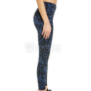 Leggings de yoga con diseño de logotipo personalizado, cintura elástica, venta directa de fábrica, ropa de gimnasio, servicio OEM. - Product Image 4