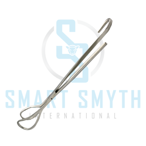 Pinzas Veterinarias para Parto, Pinzas de Acero Inoxidable para Parto de Cerdos, Instrumento Obstétrico Animal - Product Image 4