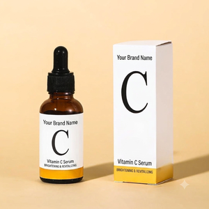 Vitamin C & Hyaluronic Acid <b>Face</b> & Body <b>Serum</b> for Radiant Smooth Healthy Skin 30ml Wholesale Bulk Private Label - Product Image 2