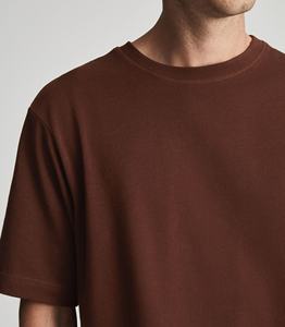 T-shirt à manches courtes pour hommes de haute qualité respirant et à séchage rapide avec impression de logo personnalisé sur le devant couleur noire - Product Image 5