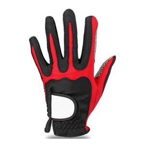 Custom Logo Men's Sports Golf Gloves Breathable Genuine Cabretta Sheepskin Non-Slip Velcro Closure Left/Right Hand LH/RH - Product Image 6