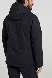 Veste à capuche noire personnalisée PURE avec impression par sublimation, veste en jean imprimée pour homme avec poche, 100% coton, meilleur produit par AKO - Product Image 4