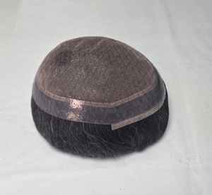 Peluca de Cabello Remy para Hombre de Calidad Premium, Cabello Lacio Rizado, Tupé con 100% de Densidad, el Mejor Cabello para Hombres - Product Image 3