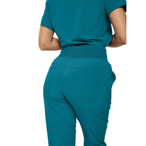 High Quality Knitted Disposable Medical Isolation Gown Waterproof Protective <b>Scrub</b> <b>Sets</b> for Hospital Use - Product Image 3