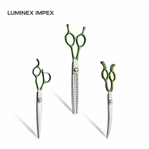 Ciseaux professionnels pour toilettage des animaux, pour couper les poils des animaux, ciseaux de toilettage pour une coupe lisse et facile, professionnels - Product Image 1