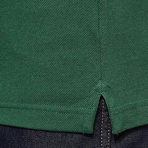 Polo en coton pour homme, manches courtes, col boutonné, vêtements décontractés de qualité supérieure pour le bureau, fabricant de vêtements sur mesure OEM ODM, vente en gros - Product Image 5