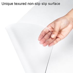 Tappetino Rettangolare in PVC Opaco 90x120x0,2cm Antiscivolo per Ufficio e Protezione Pavimenti Esterni per Uso Domestico - Product Image 5