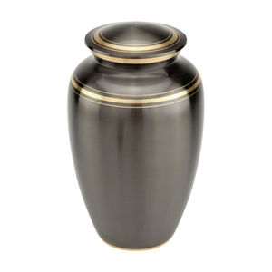 Premium Brass Cremation Urns for Human Ashes Metal Adult <b>Memorial</b> Urn Handcrafted Decorative Funeral <b>Keepsake</b> Urn <b>Box</b> Urns - Product Image 1